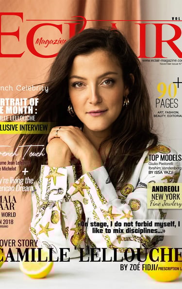 Camille Lellouche Elair Magazine Cover
