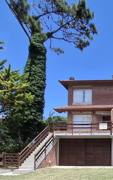 Alquiler de casa con jardin y parrilla