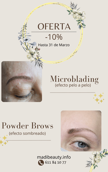 Oferta marzo microblading