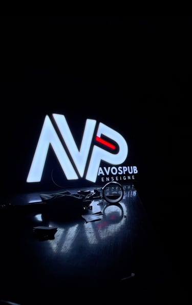 Agencement intérieur - logo - AVOSPUB - Lyon