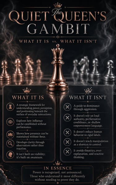 WHAT IT IS AND WHAT IT ISN'T
