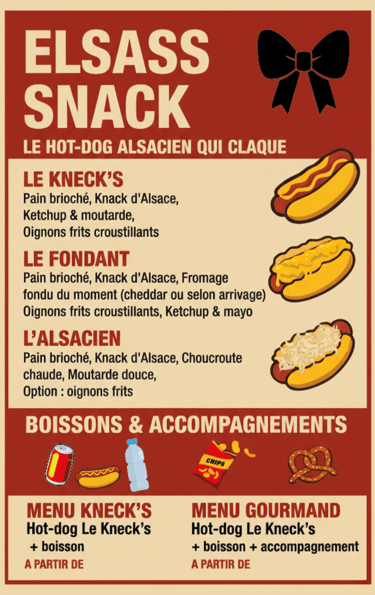 Hot-dog Alsace