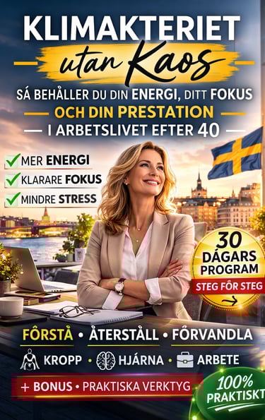 Känner du dig konstant trött i klimakteriet? Upptäck varför vila inte räcker och hur du återfår ener