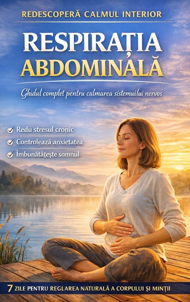 Respirația abdominală explicată clar: metodă naturală pentru calm interior, reducerea stresului și r