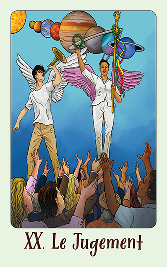 Eden le jeu de la vie Le tarot de jasper Le jugement