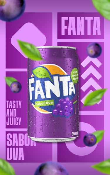 Fanta New Flavour Promotion Flyer