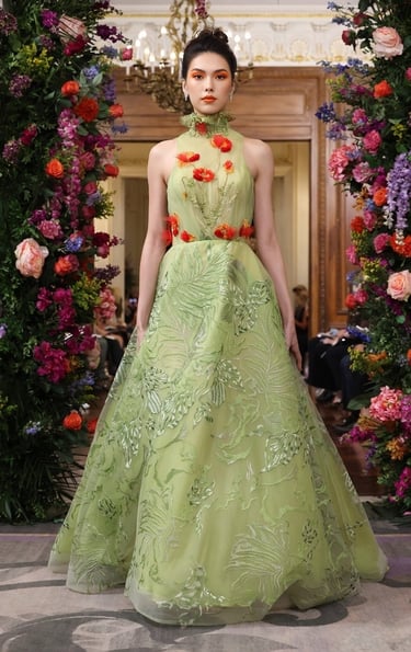 luxury runway beauty styling for New York Fashion Week