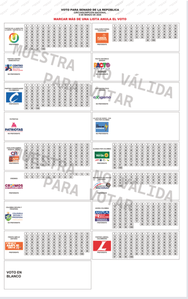 Tarjeton Senado