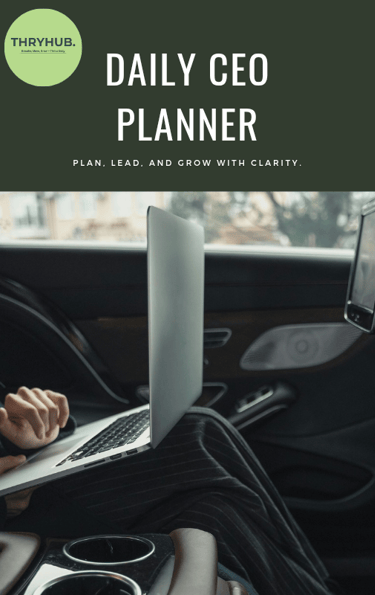 Daily CEO Planner: Ultimate Productivity Planner for Entrepreneurs.
