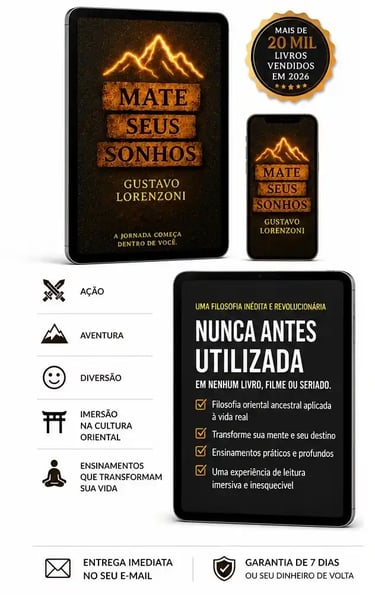 Mockup Livro Mate Seus Sonhos AA