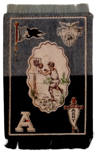 Army Vintage Basketball felt