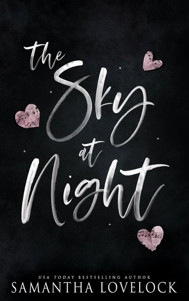 Discreet cover for The Sky At Night by Samantha Lovelock