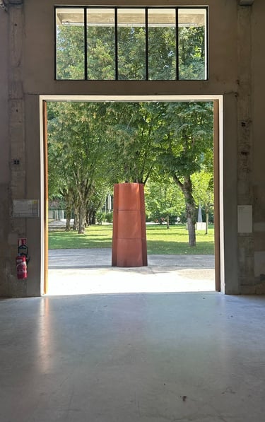 Colonne à ailettes, 2015 Fonte de fer ©16mag