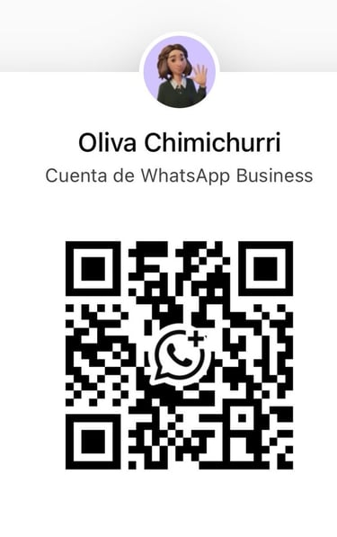 Contacto Oliva Chimichurri Argentino Artesanal