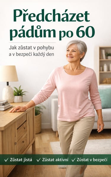 Jak předcházet pádům po 60. roce klidně a bez rizik. Praktické rady pro seniory: rovnováha, bezpečný