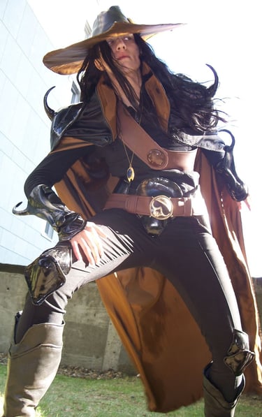 Cosplay costume: "D" / Dunpeal from Vampire Hunter D | Vladdi Cosplay