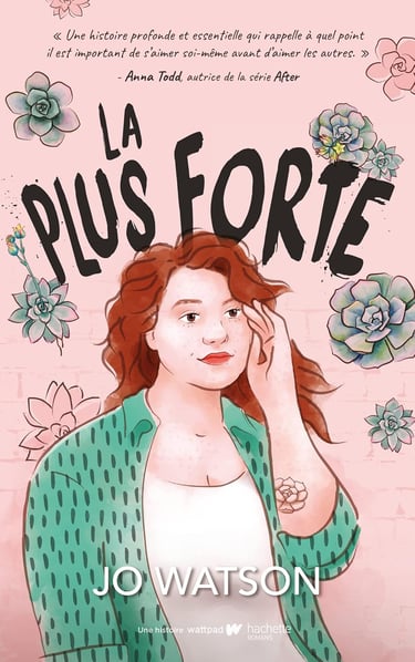Première de couverture du roman La plus forte