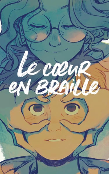Première de couverture de la BD Le coeur en braille
