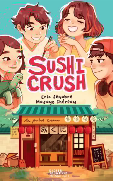 Première de couverture du roman Sushi crush