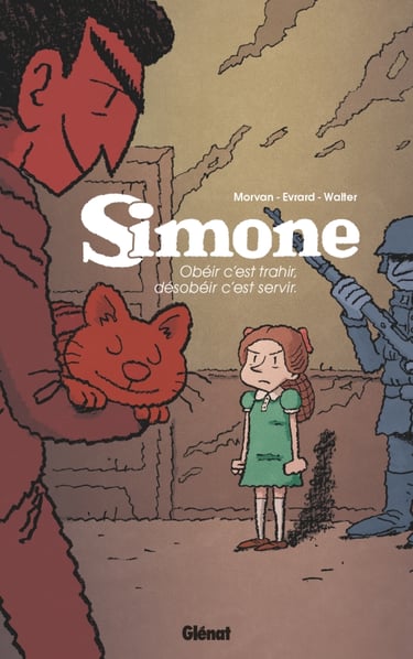 Première de couverture du tome 1 de la BD Simone
