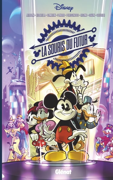 Première de couverture de la BD La souris du futur