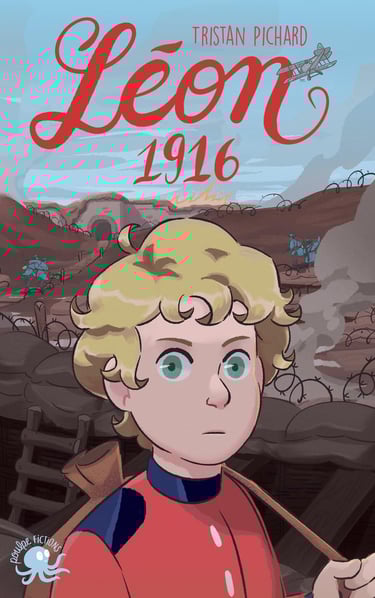 Première de couverture du roman Léon 1916