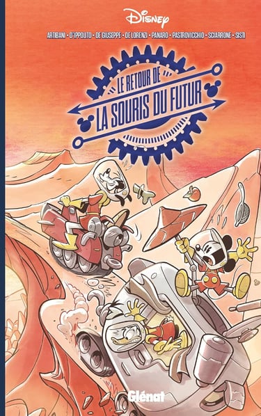Première de couverture de la BD Le retour de la souris du futur