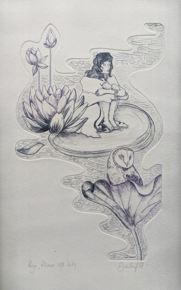 Roya rêveuse gravure rhénalon