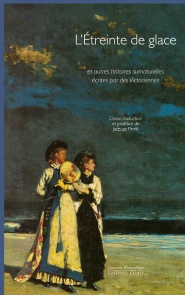 Couverture L'Etreinte de glace anthologie de Jacques Finné