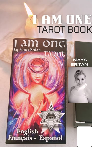 Tarot Textbook for The I Am One Tarot Deck 2025 by Maya Britan