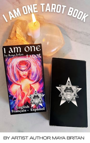 I Am One Tarot Book by Maya Britan 2025