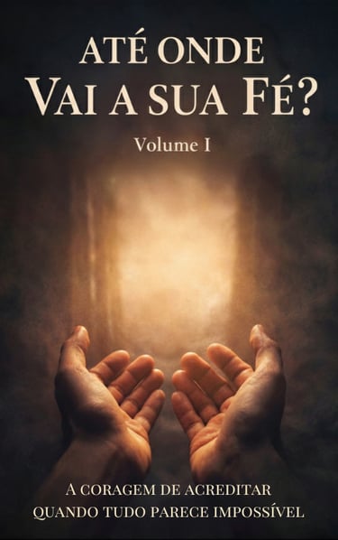 Capa do e-book Até onde vai a sua Fé? — guia de autoconsciência emocional