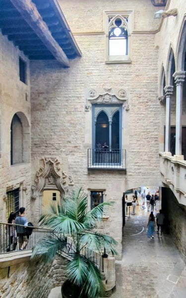 Picasso Museum Courtyard
