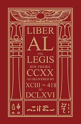 Aleister Crowley's Book of the Law Liver Al Vel Legis on Amazon