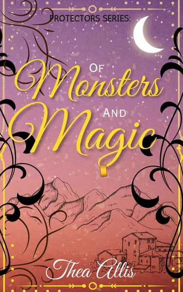 previous book cover for monsters & magic