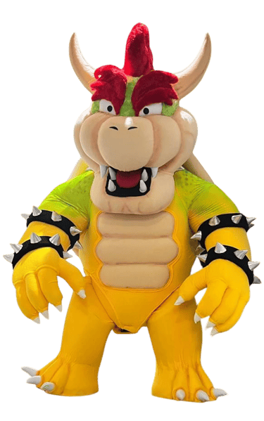 fabricacion de botarga de bowser