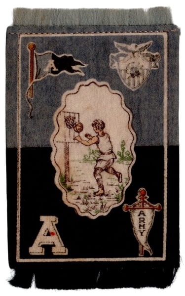 Army Vintage Basketball felt