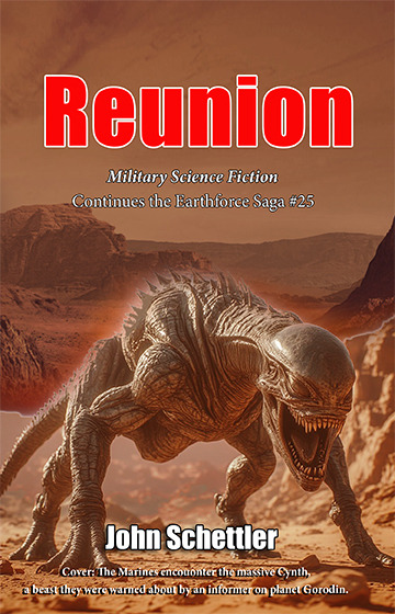 A depiction of the dread Cynth, an apex predator on Planet Gorodin