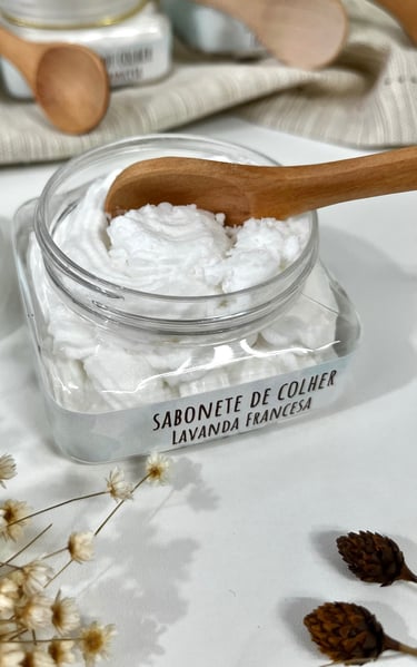 receita sabonete de colher