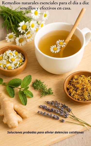 Guía experta de remedios naturales para el día a día: seguridad, plantas medicinales eficaces y bien
