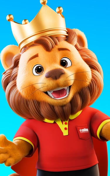 mascote 3d e personagem 3d
