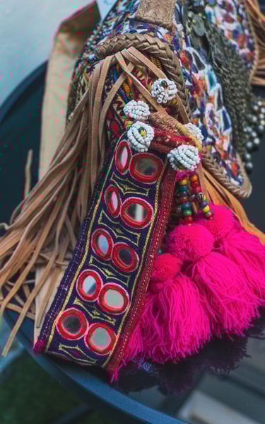 Bolso estilo boho Ibiza Ghaliaria Moda tienda en Dénia