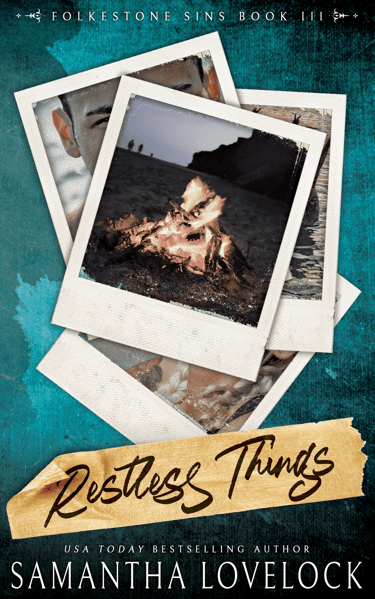 Alternate cover for Restless Things by Samantha Lovelock