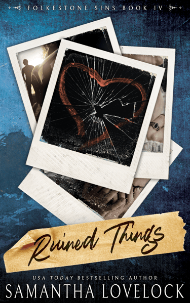 Alternate cover for Ruined Things by Samantha Lovelock