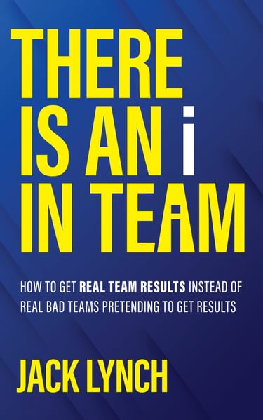 There is an i in Team Front Book Cover