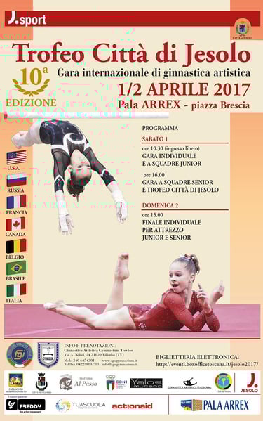 Locandina Trofeo Città di Jesolo 2017
