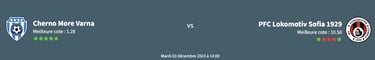 pronostic cherno more varna vs lokomotiv sofia cherno more vs levski sofia lokomotiv sofia live