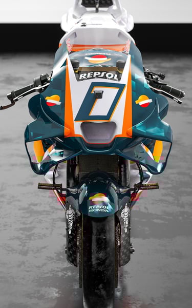 Livery de MotoGP inspirada en la primera Repsol Honda de Doohan