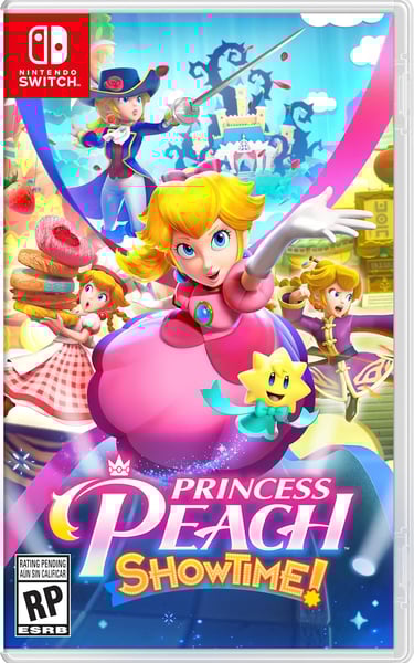 Princess Peach Showtime Western New Art