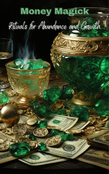 a potted money and a potted money